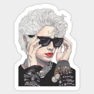 Material girl Sticker